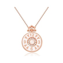 Gülaylar - Altın 14 Ayar Saat Kolye N11.32606