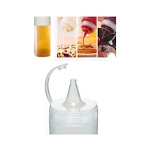 700 Ml Sos Şişesi Ap-9029 Şeffaf 2 Adet Gri Diğer