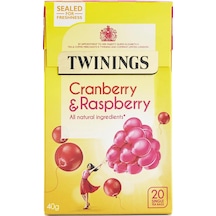 Twinings Kızılcık Ve Ahududu Çayı Bardak Poşet 20 Adet