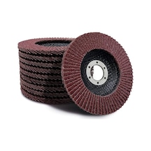 Flap Disk Metal Ahşap Zımpara 60 Kum 10'lu 115x22 Mm