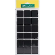 Pacific 6035 Bl Yapışkanlı Keçe 35 Mm X 35 Mm Siyah