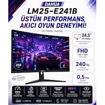 Dhı-lm25-e241b Ips 24,5 İnç 240 Hz 1920 H 1080 V Çözünürlük 0,5 Ms Gaming Monitör