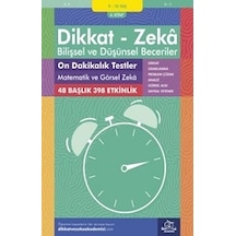 Dikkat Zeka - Bilişsel ve Düşünsel Beceriler 9-10 Yaş On Dakikalık Testler Matematik ve Görsel Zeka - Michellejoy Hughes - Dikkat ve Zeka Akademisi