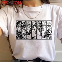 Noıssey Kırmızı Etiket Gala Jojo Tuhaf Macera T-shirt Model451 16948 Beyaz