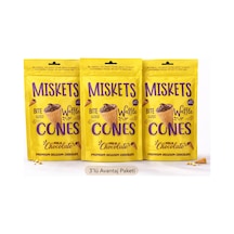 Sütlü Çikolata Dolgulu Mini Kornet 70 Gr X 3 Adet