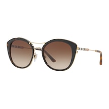 Burberry 0be4251q 300213 53 Kadın Güneş Gözlüğü Altın - Beyaz