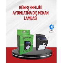 Kablo Gerektirmeyen Güneş Enerjili Dış Mekan Işık Bahçe Ve Koridor Aydınlatması Çok Renkli