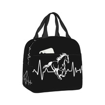 Kadınlar Erkekler İçin Yalıtımlı Öğle Yemeği Çantası Taşınabilir At Hediye Termal Soğutucu Çanta Öğle Yemeği Kutusu Plaj Kamp Seyahat Fmy Bt-5255b-t-5255 Çok Renkli