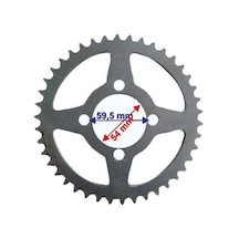 Honda Honda Cbr 125 Uyumlu R Arka Dişli 428-42T Iç 54 Mm (2004-20