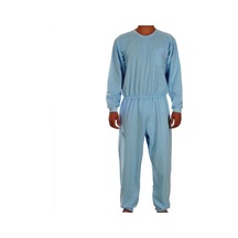 Caretex EH-2 Bacak Fermuarlı Alzheimer Erkek Hasta Tulumu M