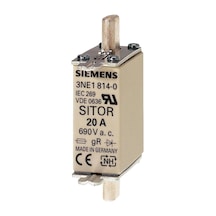 Siemens 3ne1802-0 40a 000 Boy Sitor Nh Bıçaklı Sigorta