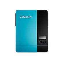 Exelon 10.2kw Akıllı Hibrit Solar İnverter 48v Çift Mppt Wifi Tek Faz