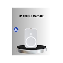 Magsafe Battery Pack Kablosuz Hızlı Şarj, Kompakt Ve Taşınabilir Güç Bankası Çok Renkli