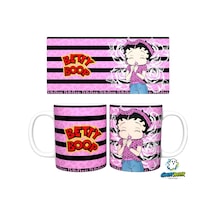 Ghostbastır Desıgn Betty Boop Kupa Bardak Tek Adet K0464 Çok Renkli