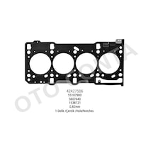 OTO CONTA 42427506 SİLİNDİR KAPAK CONTASI 1 DELİK PALIO ALBEA DOB