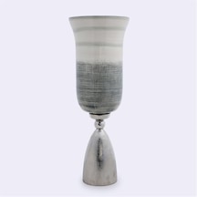 Vitale Sage Cam Metal Vazo Büyük 14.5 14.5 Cm Diğer