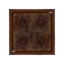 La Boutique Sura İpek Eşarp - Sonbahar-kış- 90 X 90 -asm2871 Koyu Kahve