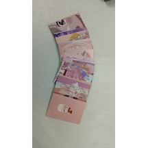 Kawaii Kore Tarzı Estetik Duvar Kolaj Seti - 50 Adet Çilekli Süt Ve Pastel Anime Temalı Fotoğraf Kartları, Genç Kız Odası Duvar Dekoru, K-pop Poster Paketi 10x15 Cm 7/8 Yaş