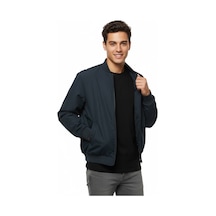 Only & Sons Only&sons Russel Padded Bomber Erkek Lacivert Dik Yaka Ceket