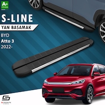 S-dizayn Byd Atto 3 S-line Krom Yan Basamak 193 Cm 2022 Üzeri