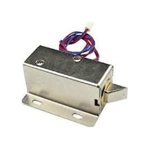 Sineparelektronik-12V Dc 0.6A 7.5W Solenoit (Elektronik Kapı Kilidi İçin)