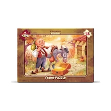 Art Çocuk Puzzle 48 Parça Keloğlan Çerçeveli Yapboz