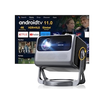 Ultımea Nova C40-600 Ansılümen, Android Tv 11, Netflix Sertifikalı, Wi-fi 6 & Bluetooth 5.3 Max.120" 4k Projeksiyon