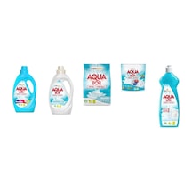 Aquabor Doğal Mineralli Sıvı Renkliler + Sıvı Beyaz + 4 Kg Beyaz + Tablet + Elde Bulaşık 5 Li Set 39262559