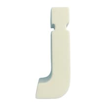 Boyanabilir Harf Obje - J - 5,2x2cm