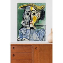 Woman With Yellow Hat - Pablo Picasso Sanatsal Poster