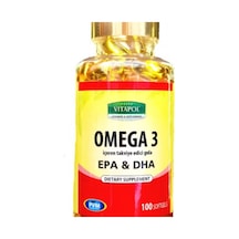 Vitapol Omega-3 Epa&dha Balık Yağı 2000 Mg 100 Kapsül