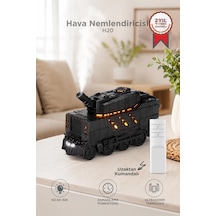 Özel Üretim Buharlı Yatak Odası Renkli H20 Tank Aroma Difüzör Siyah