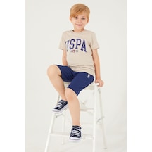 U.S. Polo Assn. Bej Erkek Çocuk Takım Bej
