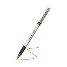 Pilot Kalem Ub-177 Fine Deluxe 1 Adet Uniball Pilot Kalem 0.5 Mm Roller Uçlu Pilot Kalem İnce Uçlu Likit Mürekkepli Kırmızı