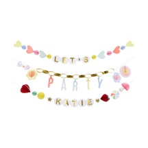 Meri Meri - Charm Party Garland Set - Charm Parti Asılan Süs Seti Tüm Yaşlar