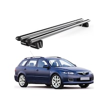 Pençe Mazda Atenza Sw 2002-2008 Uyumlu Gri Ara Atkı Port Bagaj Tavan Barı
