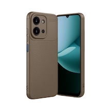 Redmi 15c 4g Auto Focus Karbon Kapak - Kahverengi Bz8683140906450