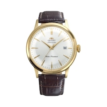 Orient Ra-ac0028s30b Bambino Otomatik Deri Kahverengi Beyaz Kadran 41 Mm Erkek Kol Saati Altın