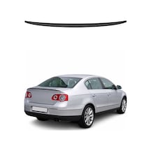 Vw Passat B6 2006-2010 Arası Uyumlu Araca Özel Bagaj Spoileri Piano Siyah 1 Parça
