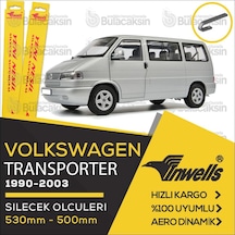 Volkswagen Transporter T Muz Silecek Takımı 1990-2003 İnwells