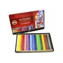 Koh-i Noor Polycolor Artist Kuru Boya Kalemi 36 Renk Metal Kutu