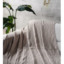 Adora Koltuk Şalı Bej - 130x170 Cm