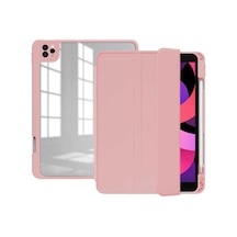 Apple Uyumlu iPad Pro 11 2.nesil 2020 Kılıf Kalem Bölmeli Arkası Şeffaf A2228 A2068 A2230 A2231 Nort