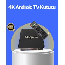 Akıllı Android Tv Box - 4k Çözünürlük, 2gb Ram, 16gb Depolama, Hızlı Wi-fi