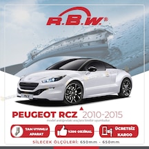 RBW Peugeot Rcz 2010 - 2015 Ön Muz Silecek Takım