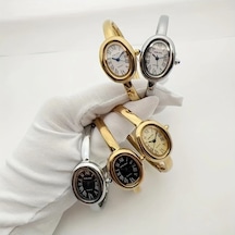 Elmpaly Kadın Kol Saati Roma Rakamı Basit İş Günlük Hediye Altın Renk Diğer