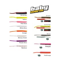 Fujin Baby Worm 5.2 Cm Floating Lrf Silikonu Uv Camo