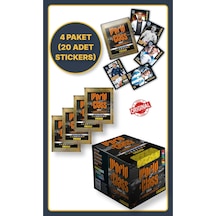 Panini Fifa World Class Koleksiyon Futbolcu 2024 Sticker Çıkartmaları + 4 Paket 20 Adet Sticker