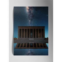 Anıtkabir Temalı - Metal Poster Tablo