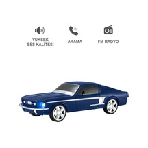 Ws-1967 Araba Tasarım Usb/aux/fm Radyo Ve Led Işık İle Bluetooth Hoparlör